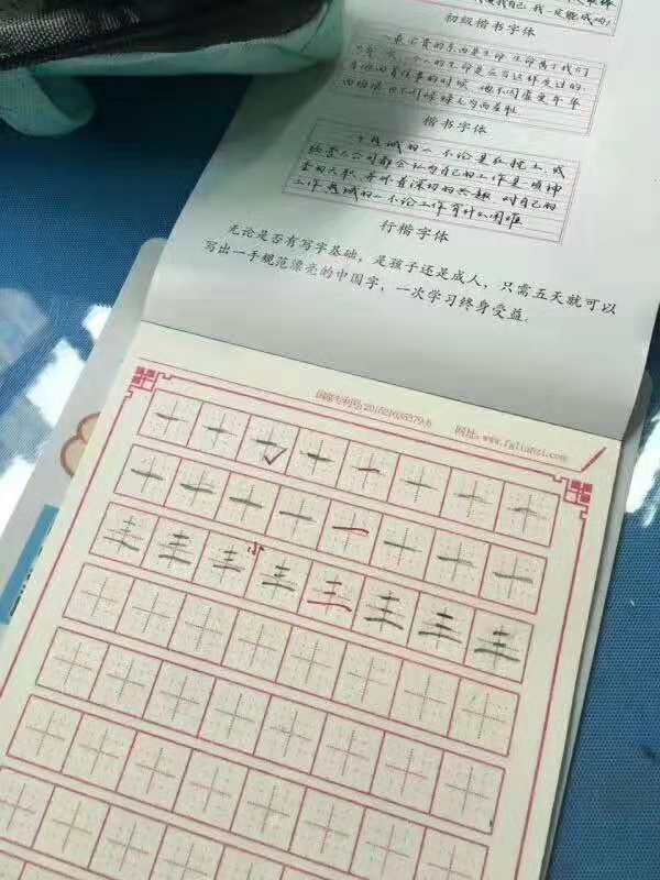 鋒格練字走進(jìn)書林一小6