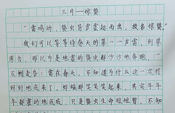 鋒格鋼筆字章法作品展示