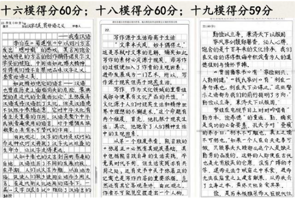 衡水中學滿文作文