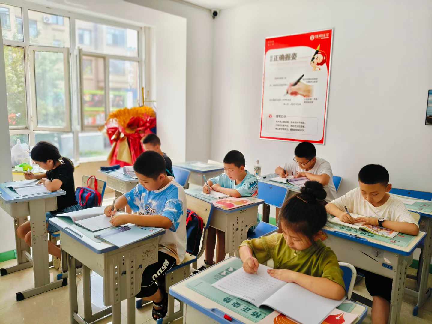 書法加盟-鋒格練字綏化青崗校區(qū)課堂
